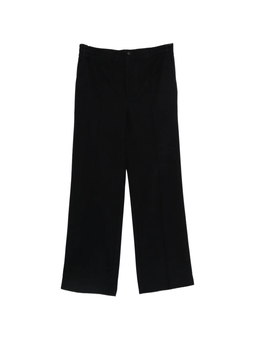 Moncler Grenoble logo-patch straight-leg trousers