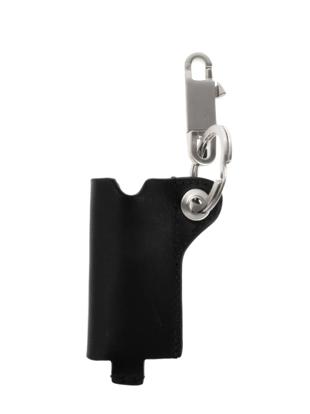 Rick Owens leather lighter case - Nero