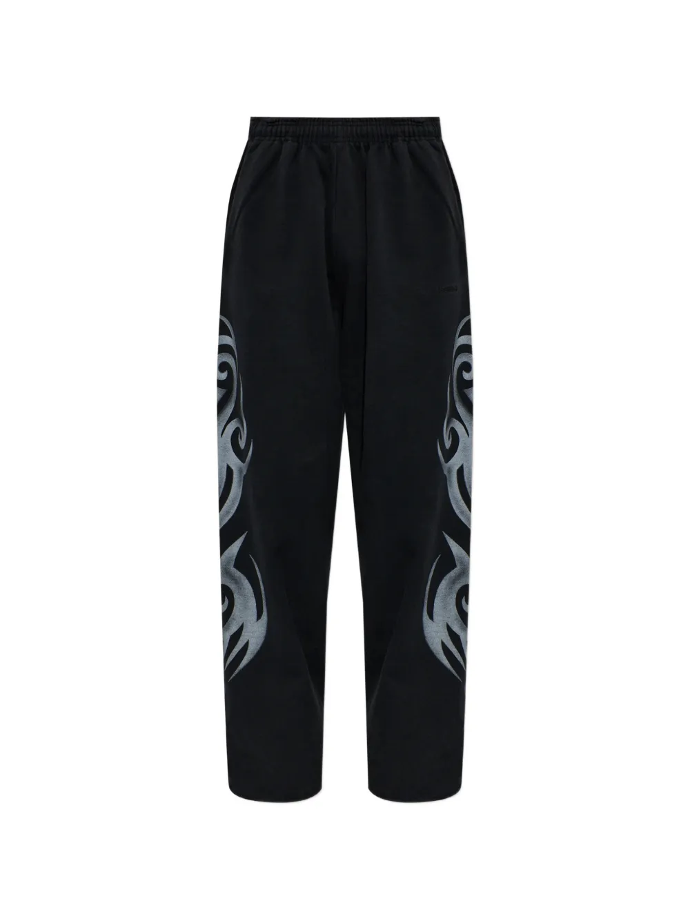 VETEMENTS tribal-print track pants - Nero
