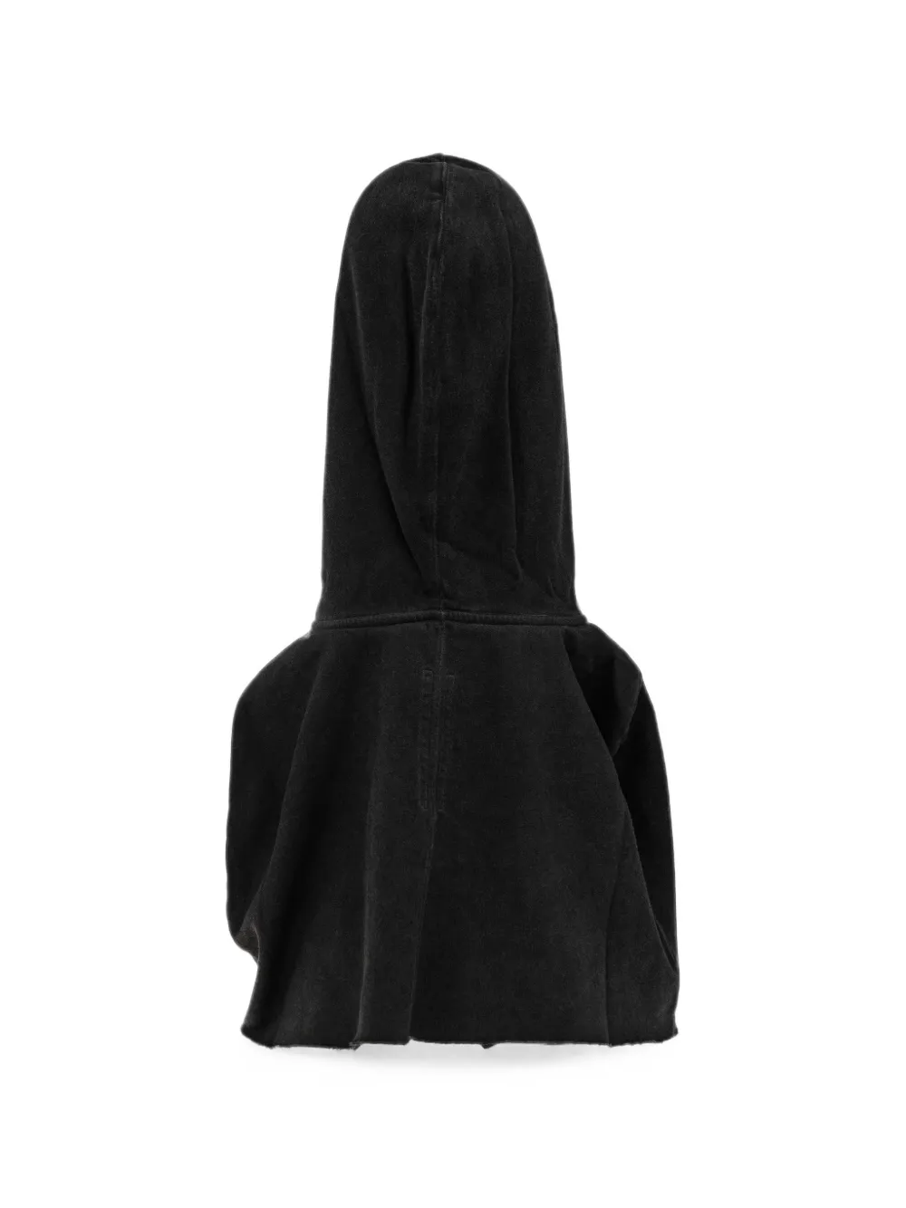 Rick Owens DRKSHDW Kaptur capuchon met trekkoord Zwart