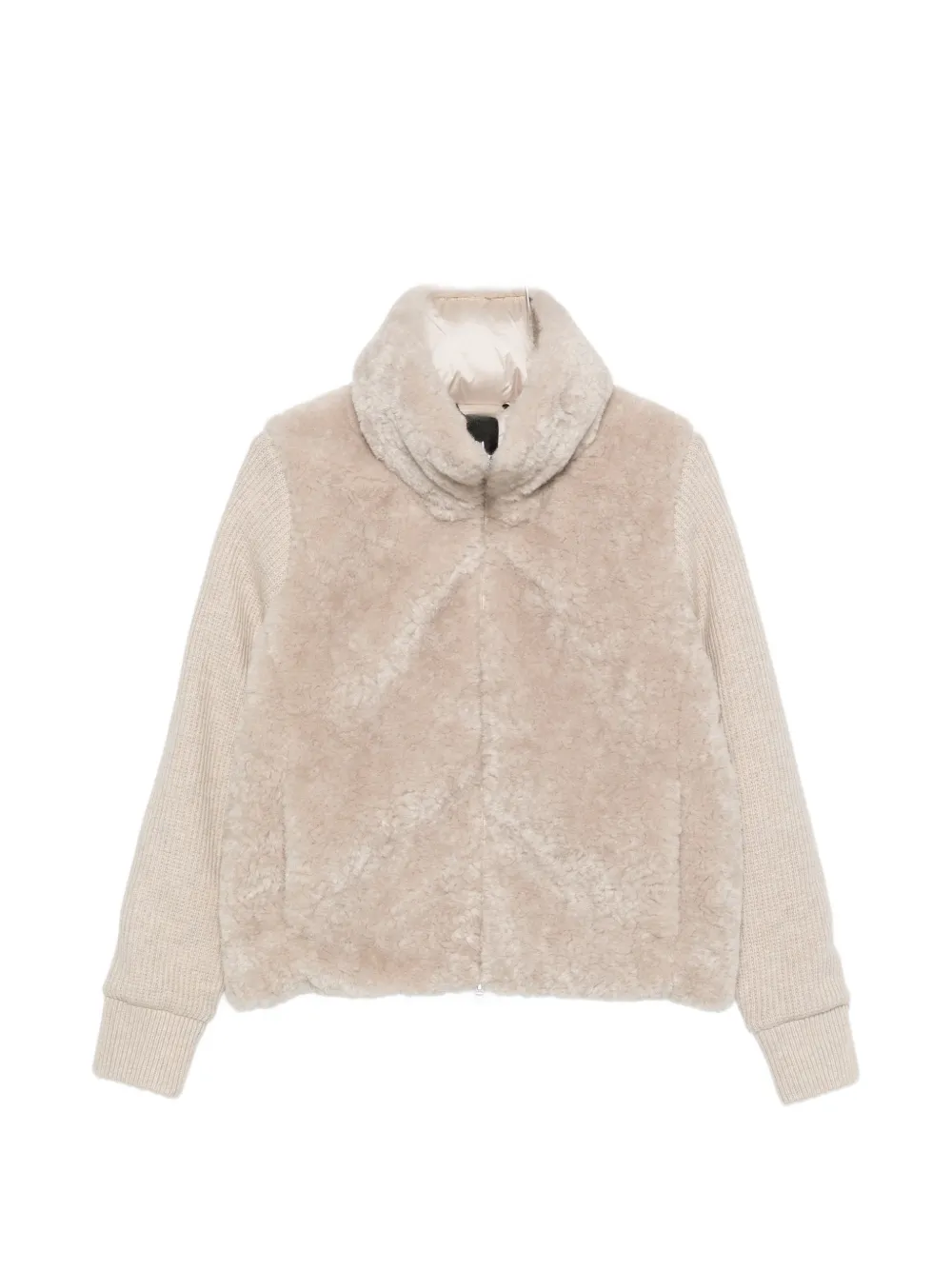 bomboogie panelled jacket - Toni neutri