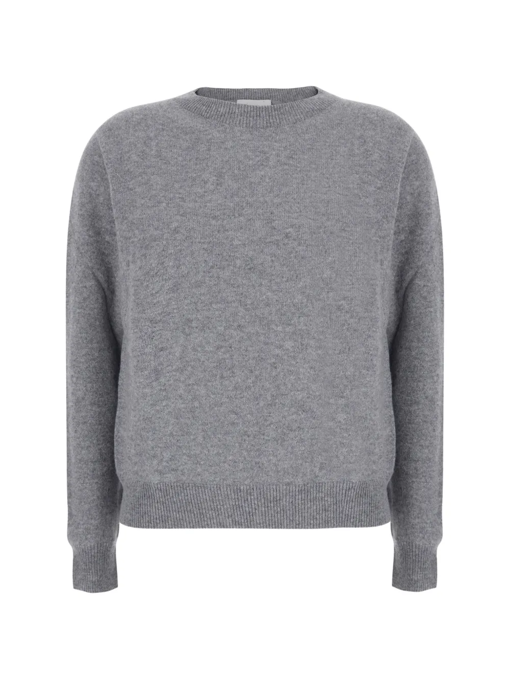 Solocascmir crew-neck ribbed-trim sweater - Grigio