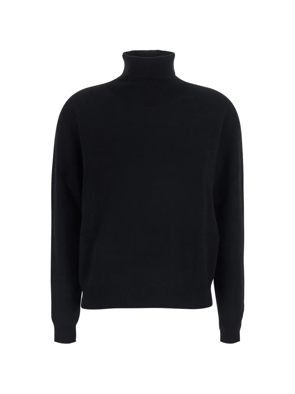 Solocascmir roll-neck knitted sweater