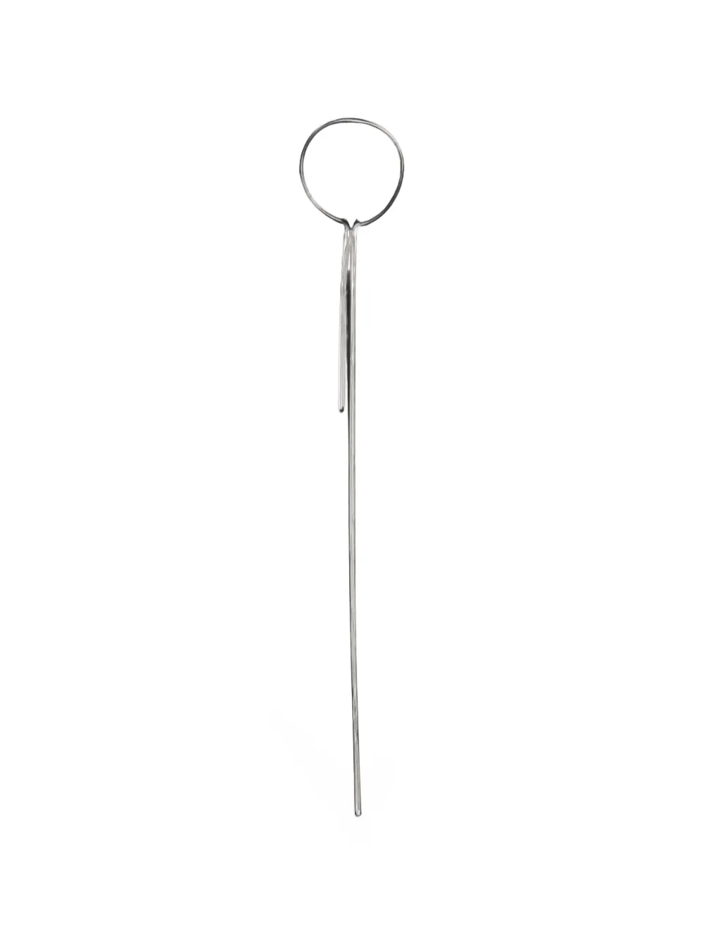 Rame Tassel-detail Torque Necklace In Silver