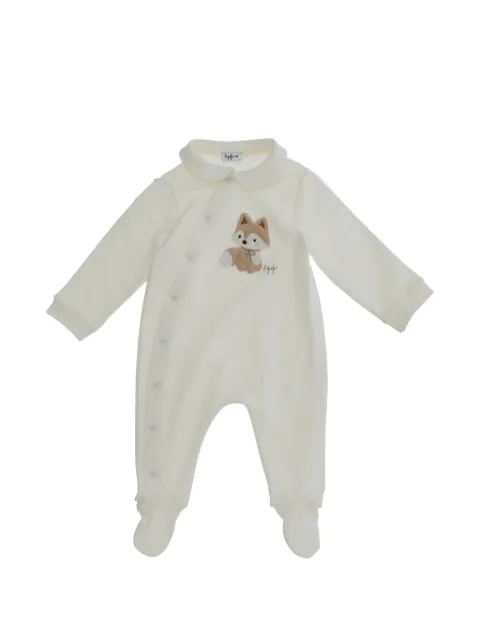 Il Gufo fox-patch romper