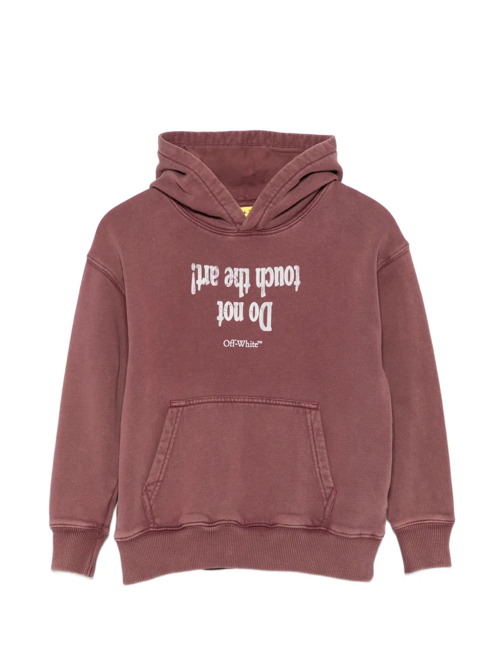 Off-White Kids Arrows-print hoodie Rood