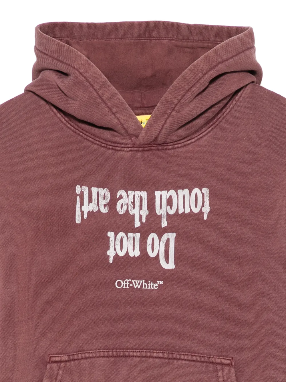 Off-White Kids Arrows-print hoodie Rood
