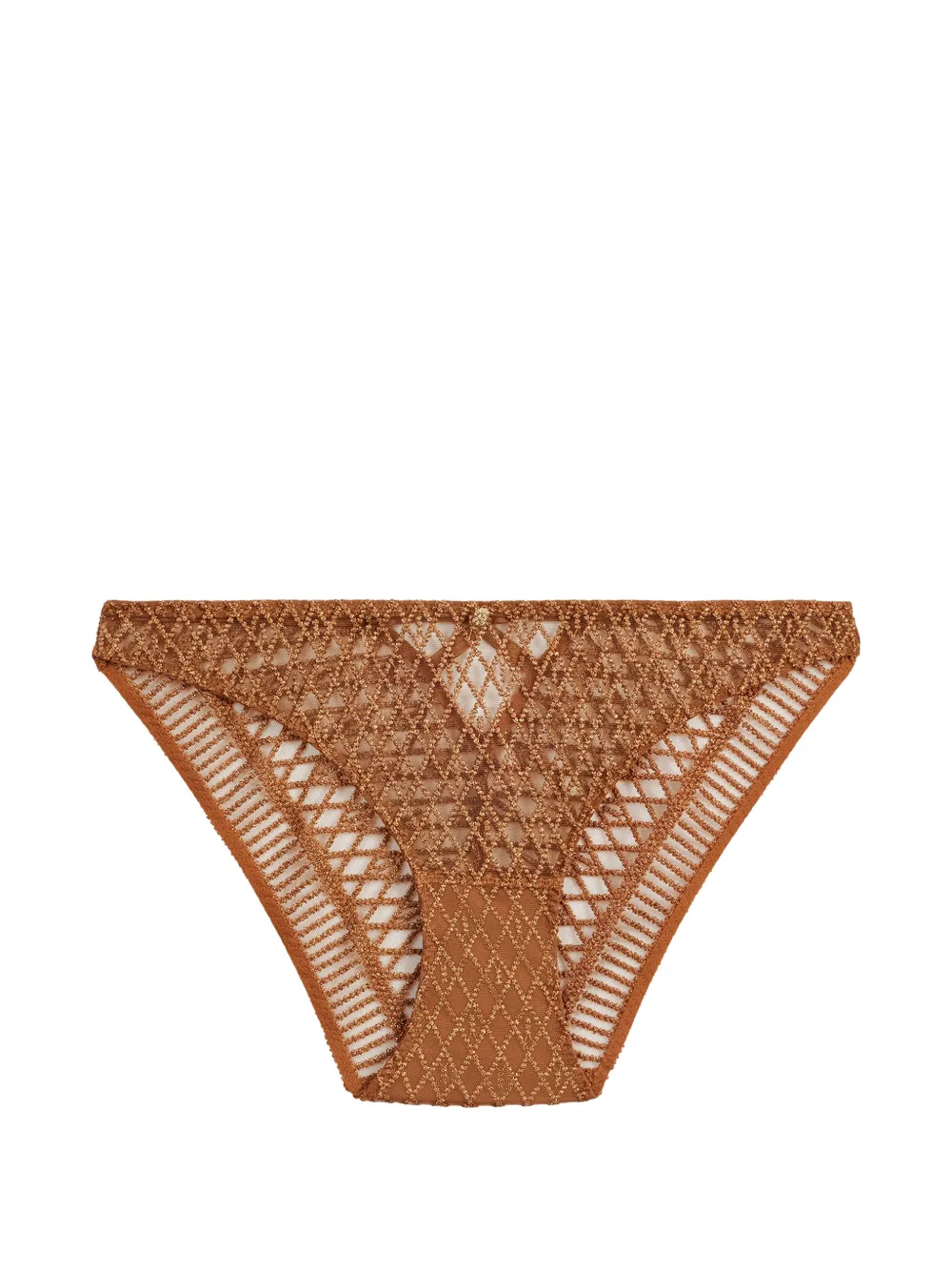 Aubade Reggiseno Stardust Dream con ricamo - Marrone