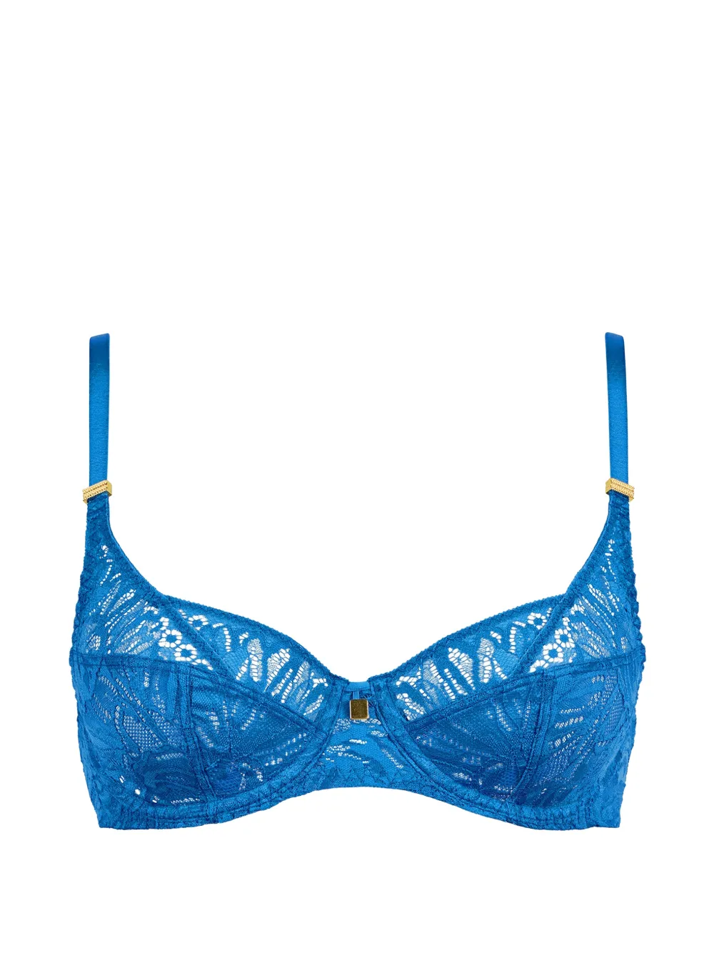Aubade Reggiseno Love Soul in pizzo ricamato - Blu