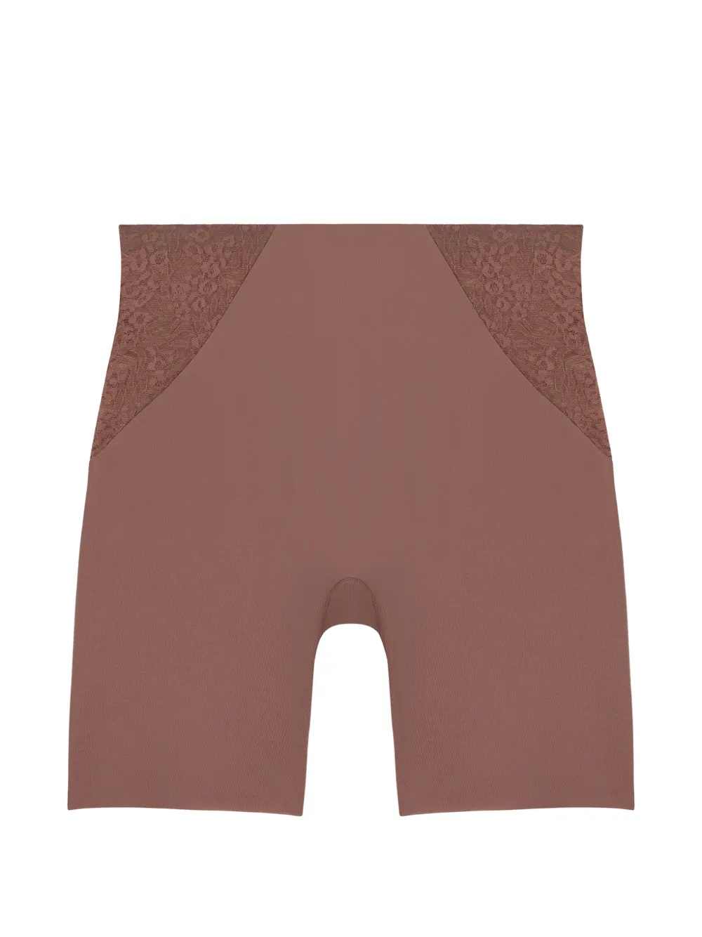Aubade Shorts modellanti Sculpt Panty con inserti in pizzo - Marrone