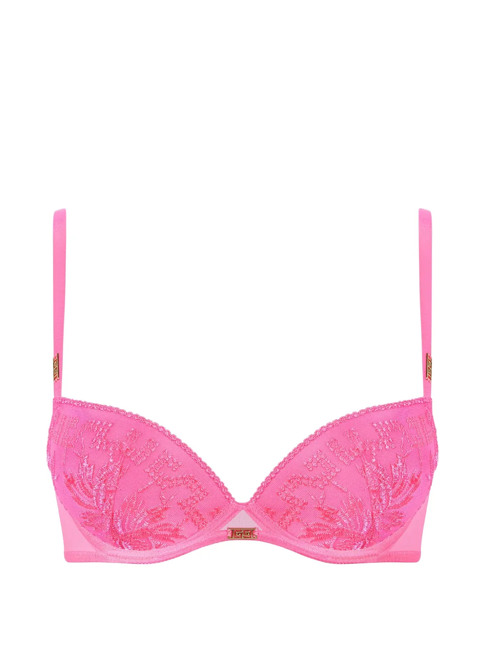 Aubade Reggiseno push-up Rules of Attraction ricamato - Rosa