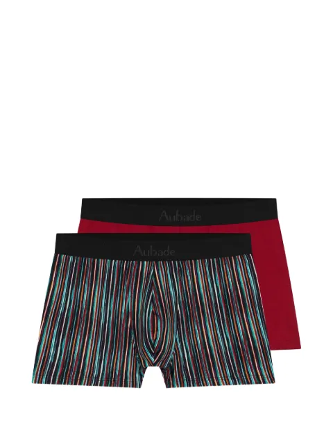 Aubade Aubade Homme logo-waistband boxers (set of two)