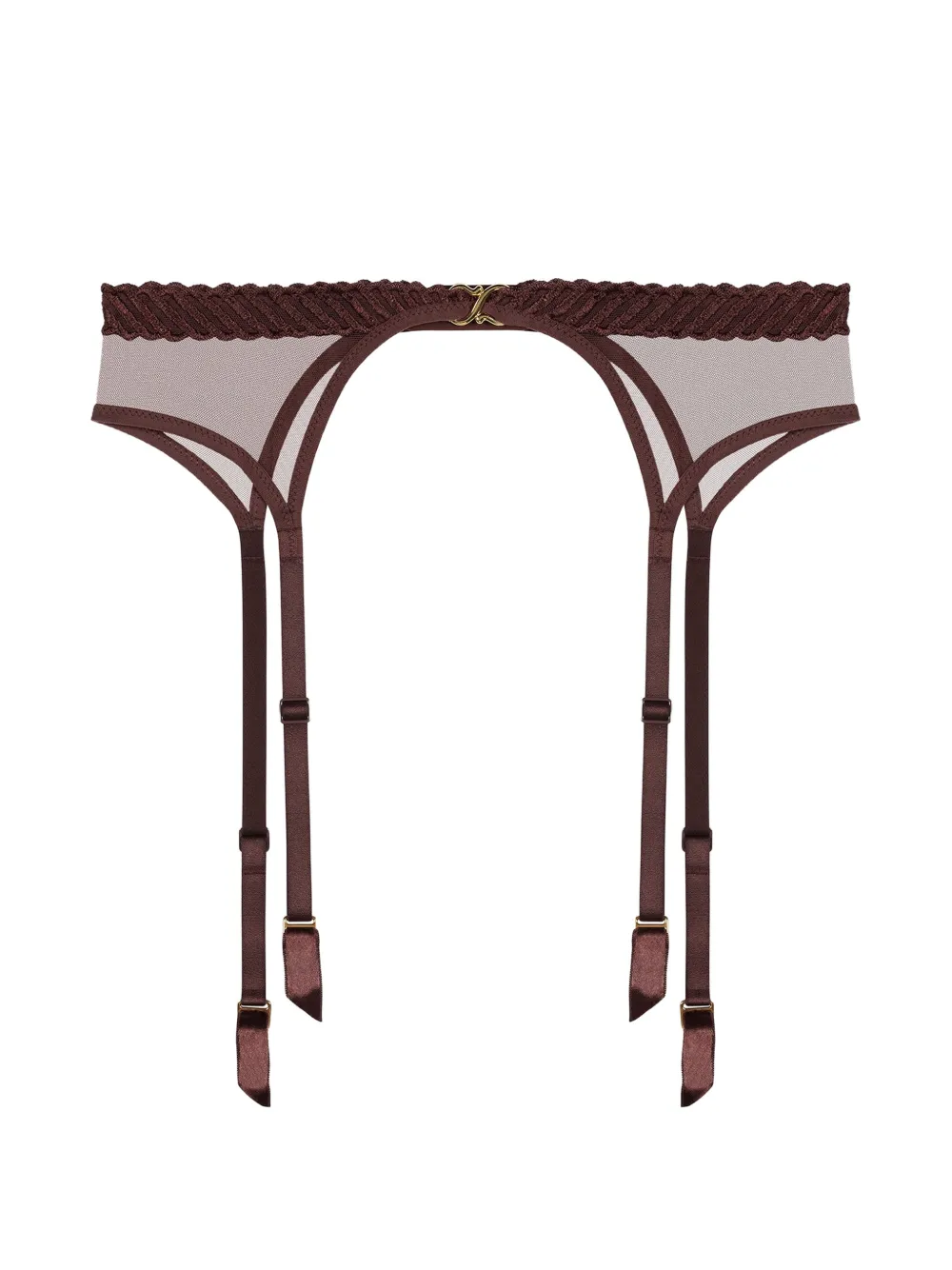 Aubade porte-jarretelles Sheer Emotion - Marron