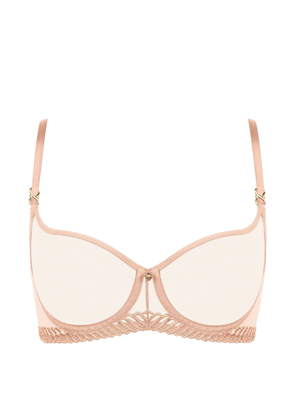 Aubade Reggiseno Sheer Emotion con ricamo - Toni neutri