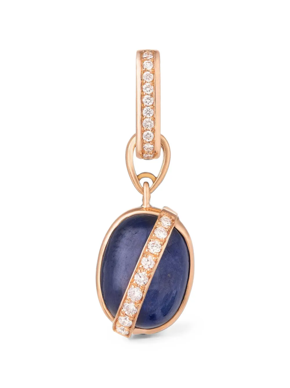 CLARA CHEHAB Liberté sapphire and diamond charm