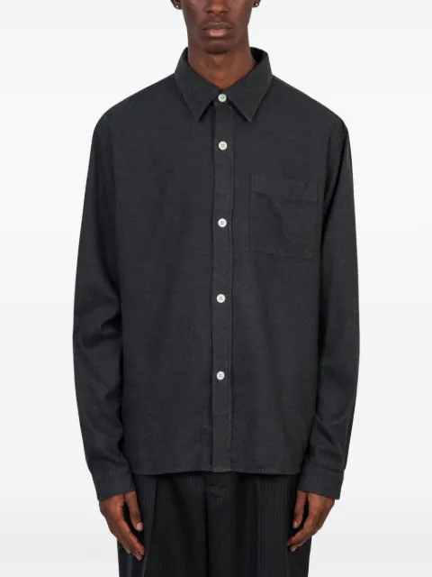 Another Aspect 4.0 button-fastening shirt