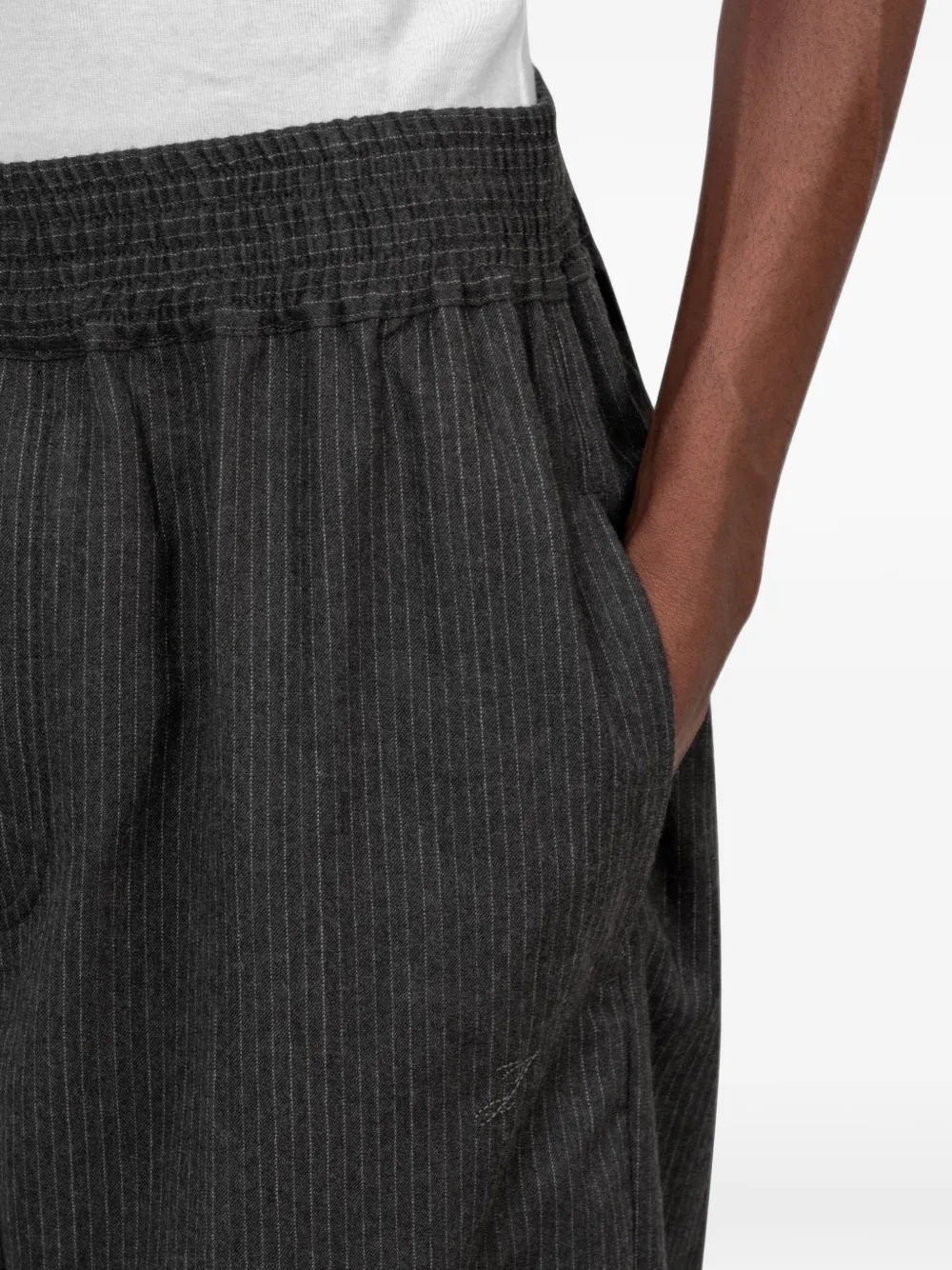 Jacquemus The Miami pantalon met elastische taille Grijs