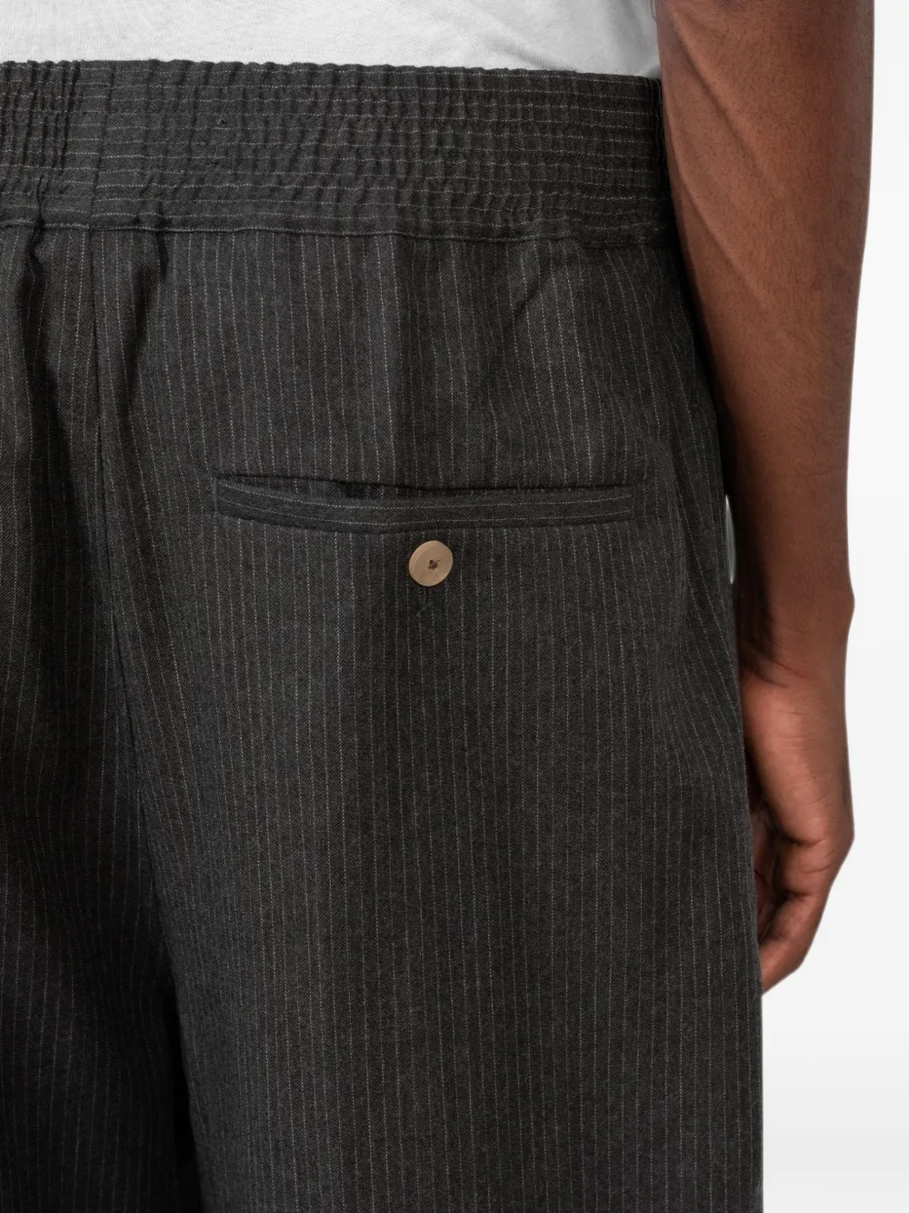 Jacquemus The Miami pantalon met elastische taille Grijs