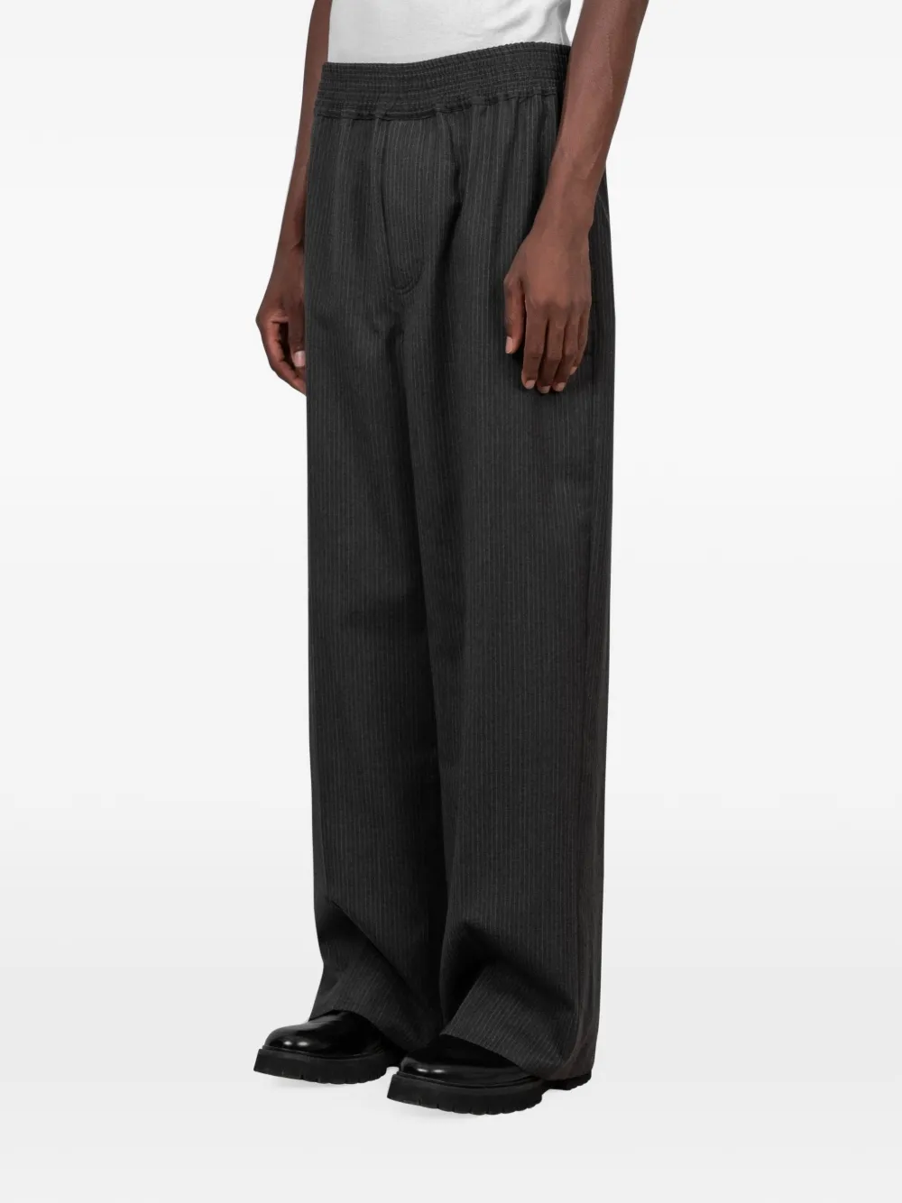 Jacquemus The Miami pantalon met elastische taille Grijs