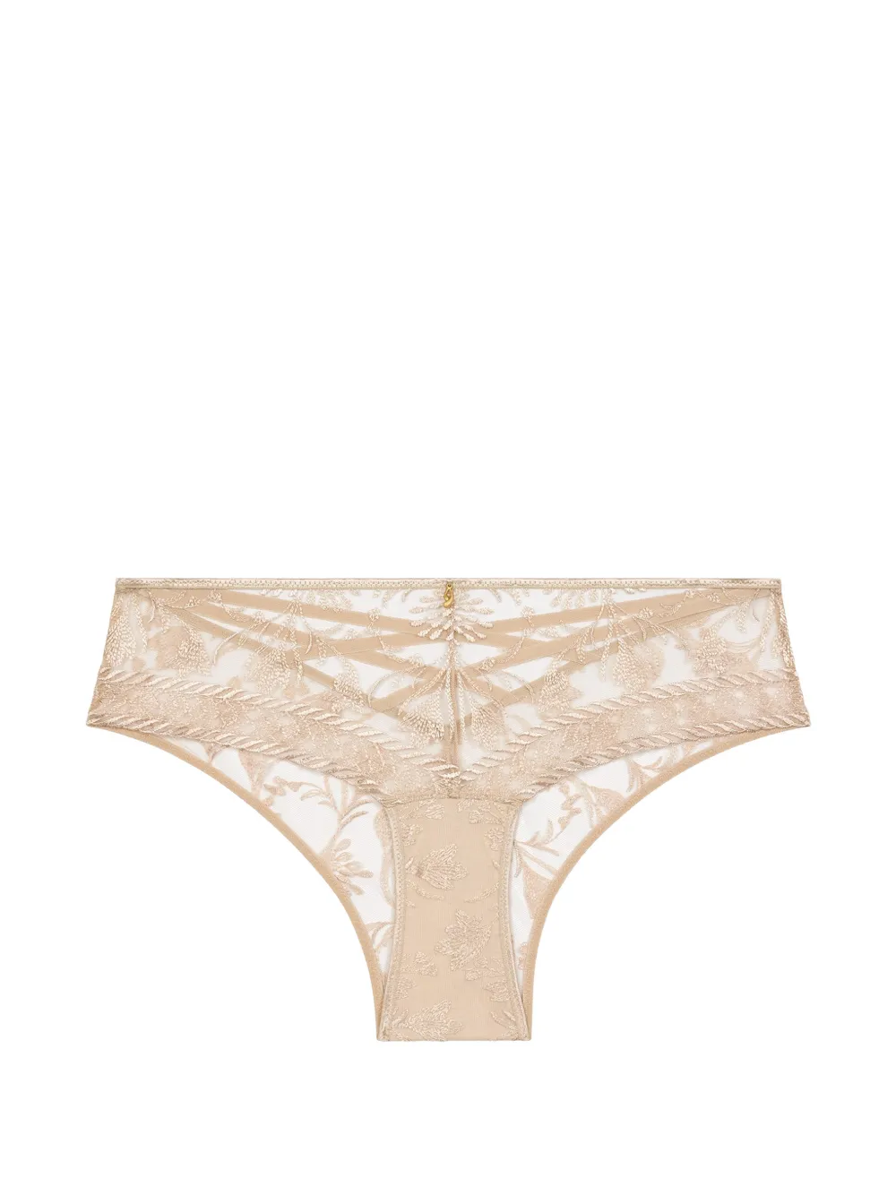 Aubade Slip Magnetic Spell con ricamo - Toni neutri