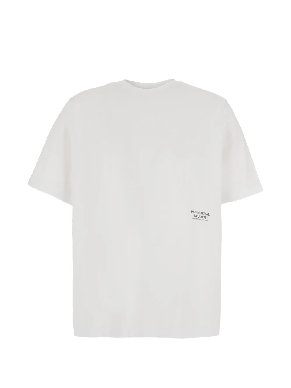 Pas Normal Studios Logo-print Cotton T-shirt In White
