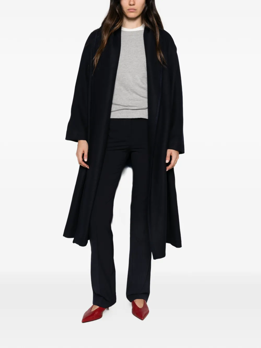 TWINSET Straight broek Blauw