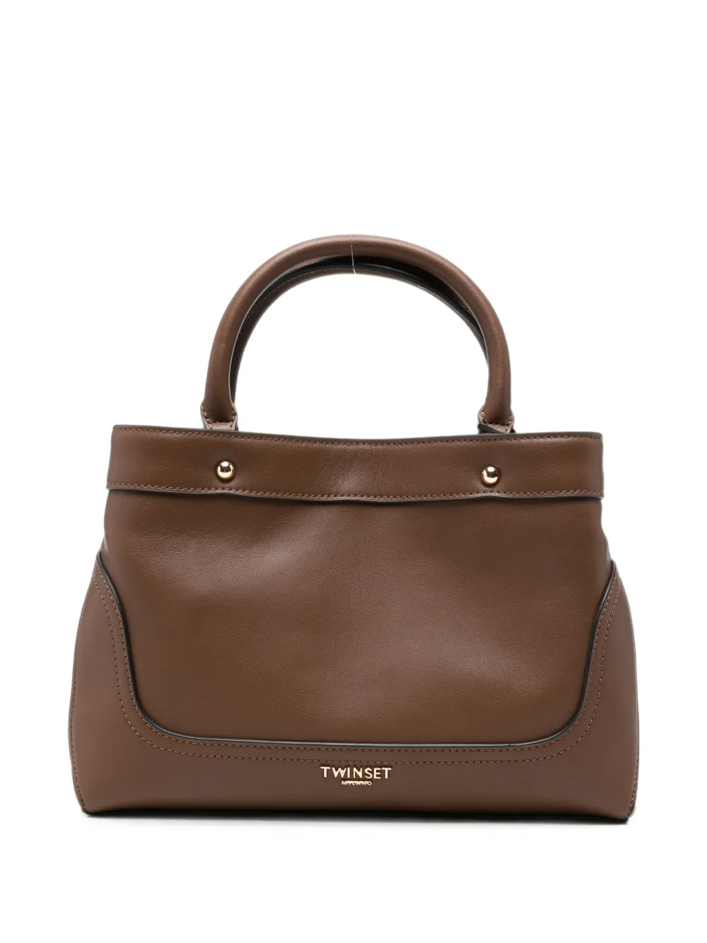 TWINSET logo-plaque tote bag