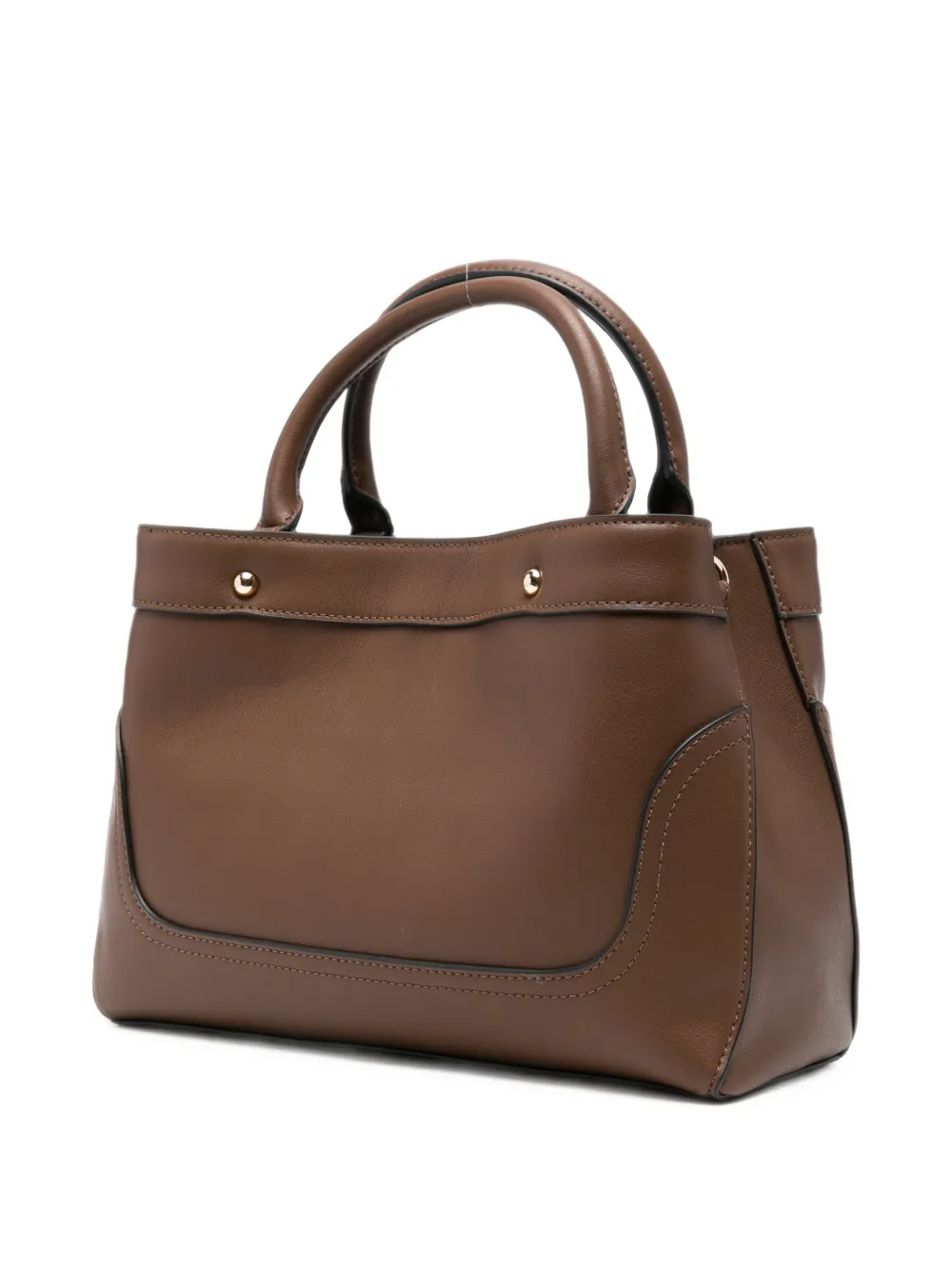 TWINSET Heuptas met logoplakkaat Bruin