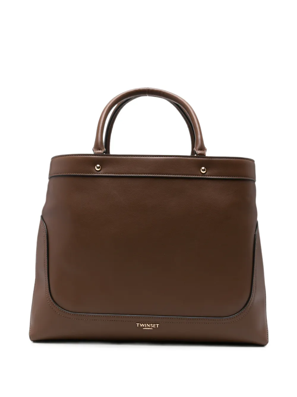 TWINSET logo-print tote bag