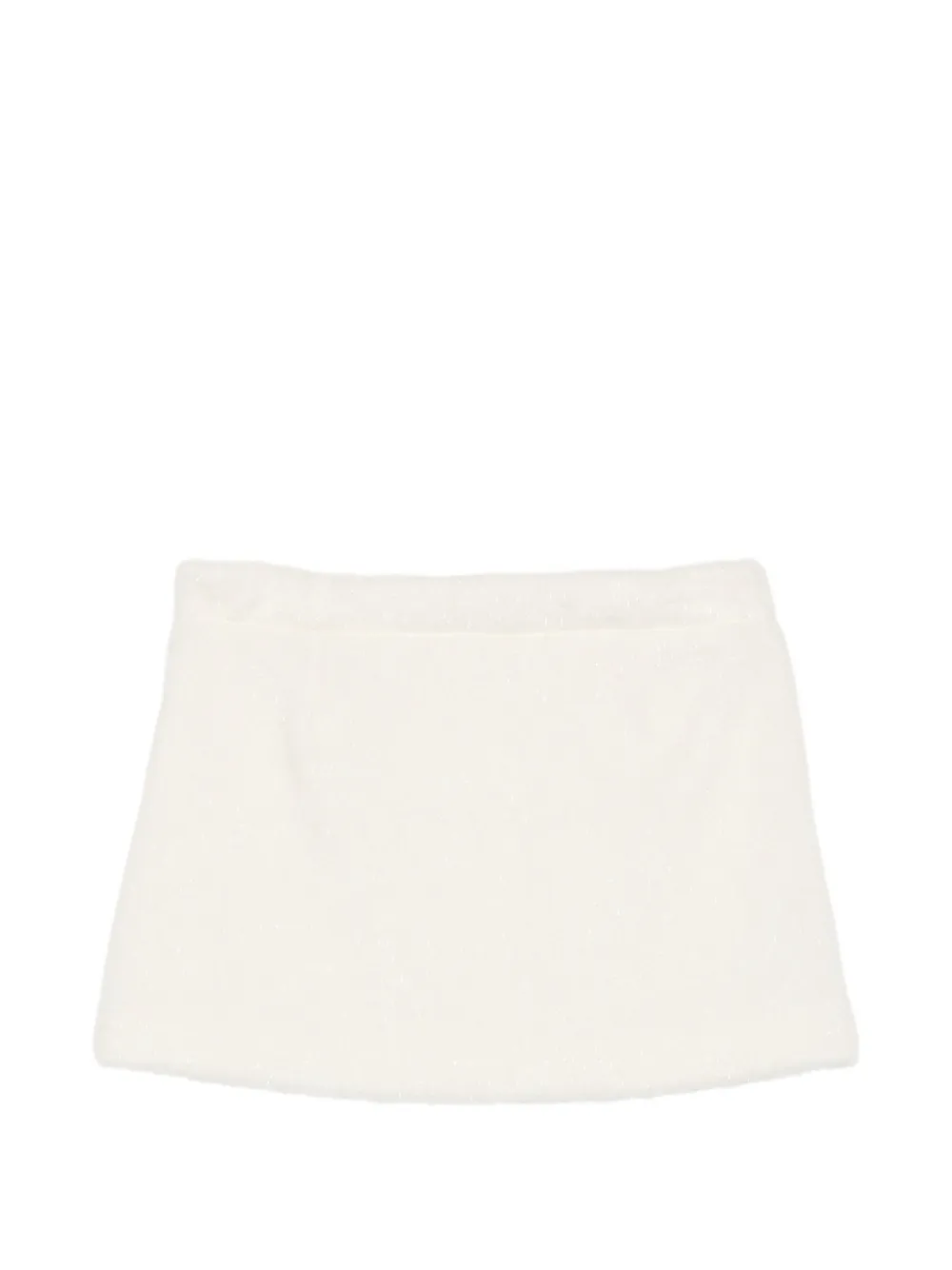 Il Gufo A-line mini skirt Wit
