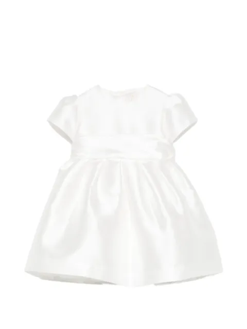 Il Gufo satin bow-detail dress set