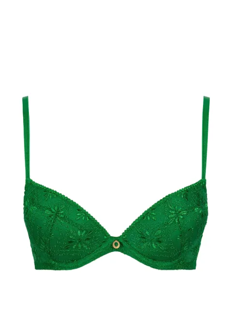 Aubade Losing My Mind embroidered push-up bra