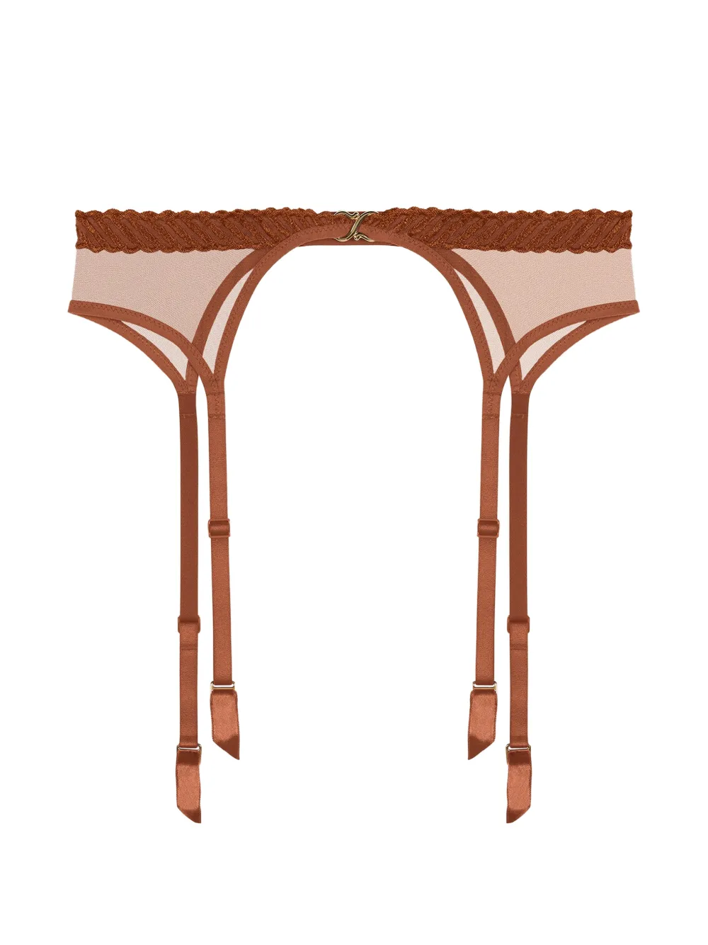 Aubade Sheer Emotion suspender belt