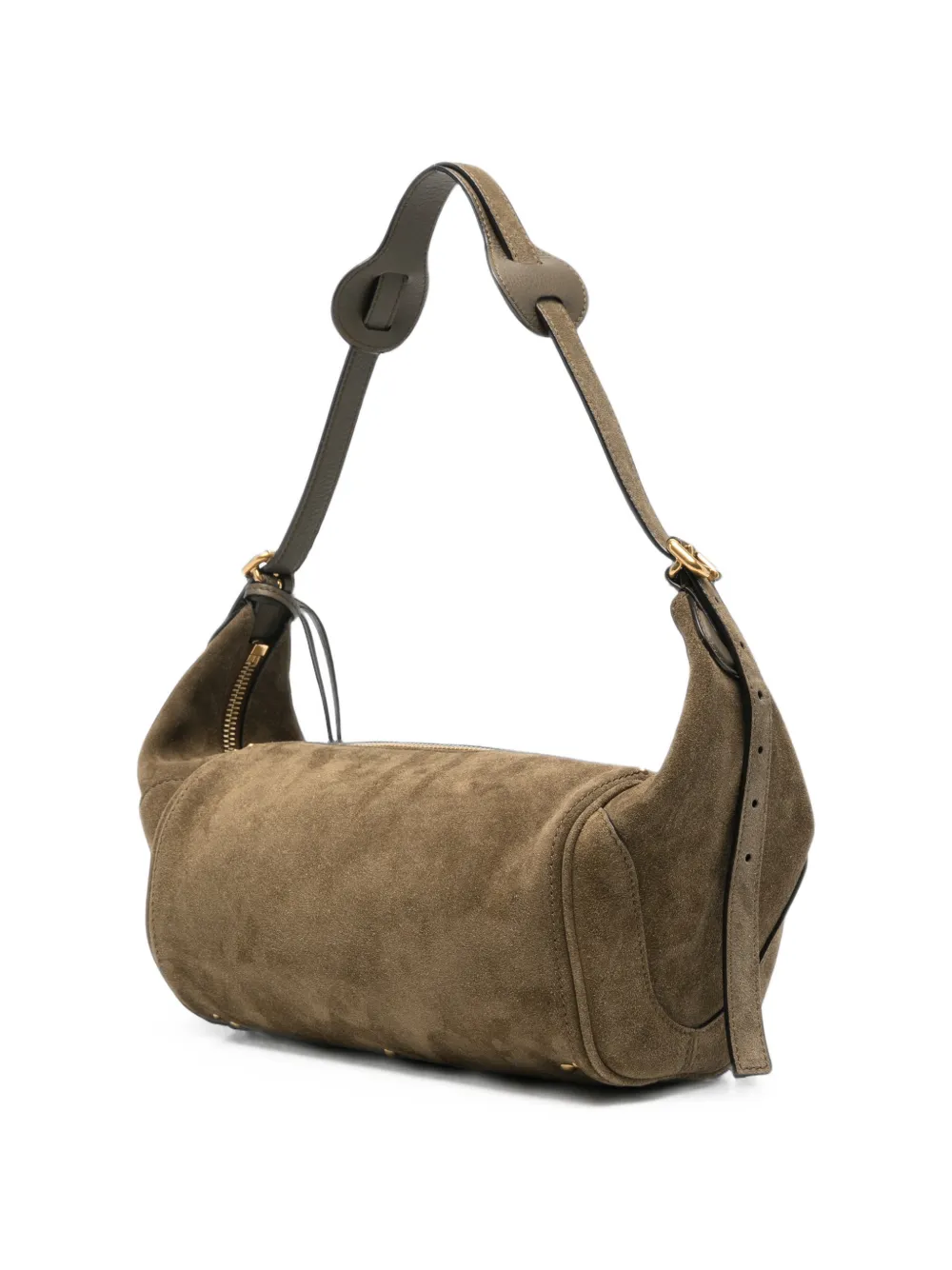 Chloé Paddington suède crossbodytas Groen