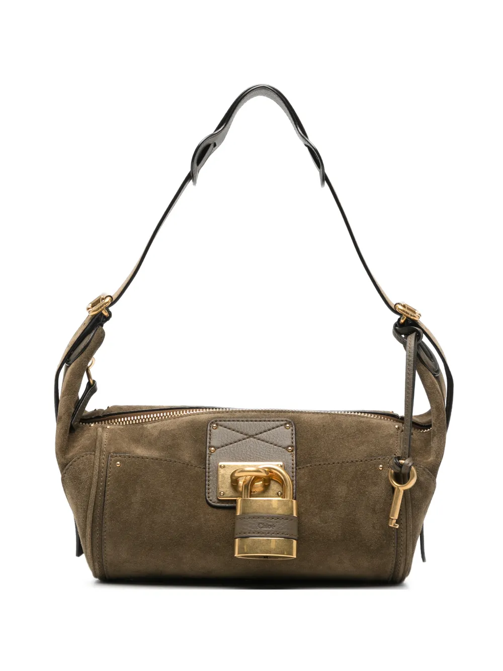 Chloé Paddington suede cross body bag