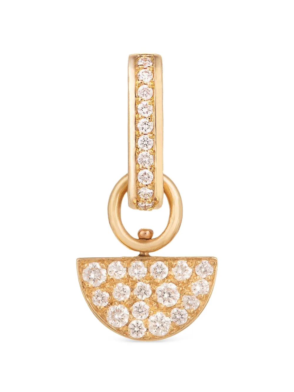 CLARA CHEHAB Liberté Half Moon diamond charm
