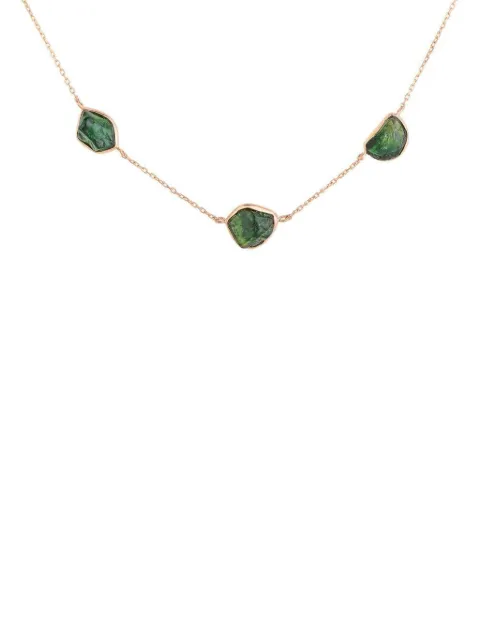 CLARA CHEHAB collar Sequence pequeño con turmalina