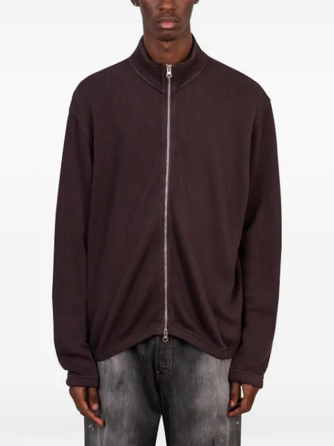 Another Aspect 3.0 ribbed zip-up sweatshirt