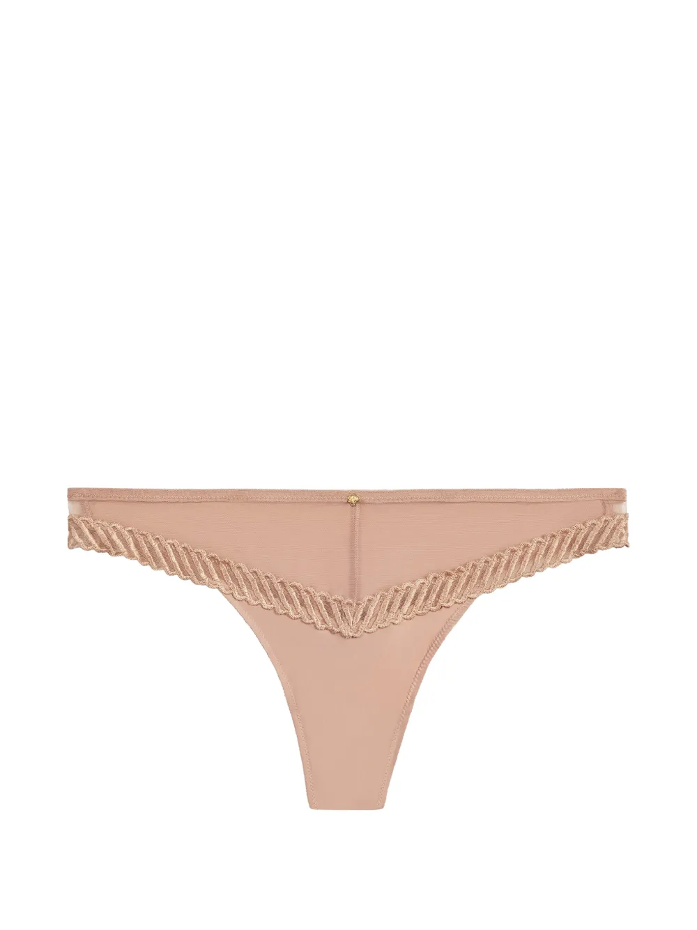Aubade Sheer Emotion Tanga - Nude