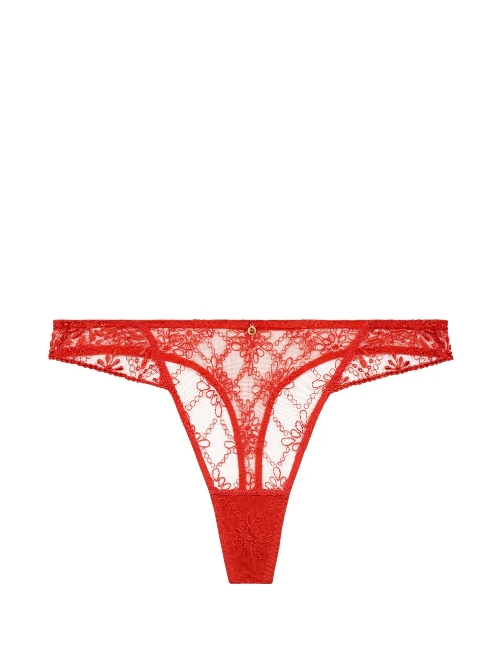 Aubade Losing My Mind Tanga mit Stickerei - Rot