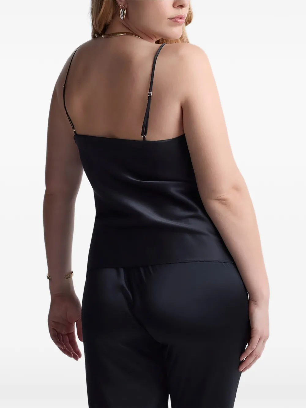 Aubade Midnight Whisper hemd met kanten afwerking Zwart