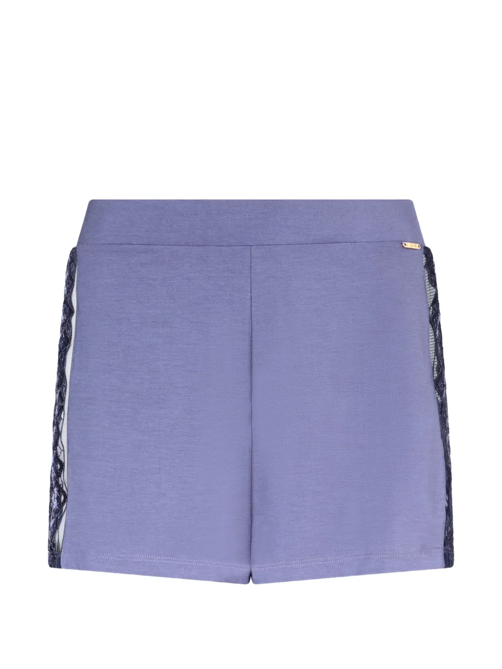 Aubade short Sweet Obsession à empiècement en dentelle - Bleu