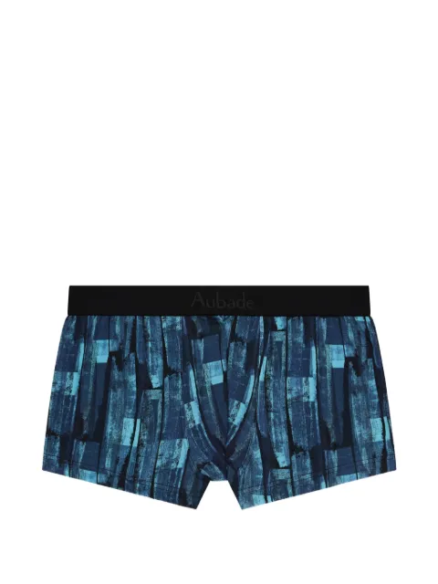 Aubade abstract-print boxer briefs