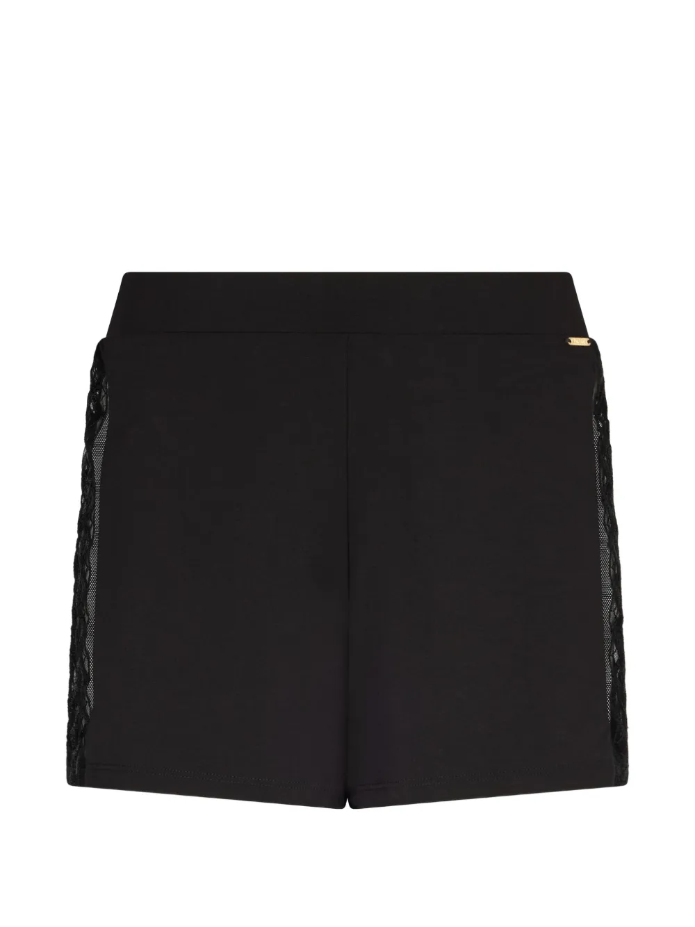 Aubade short Sweet Obsession à empiècement en dentelle - Noir