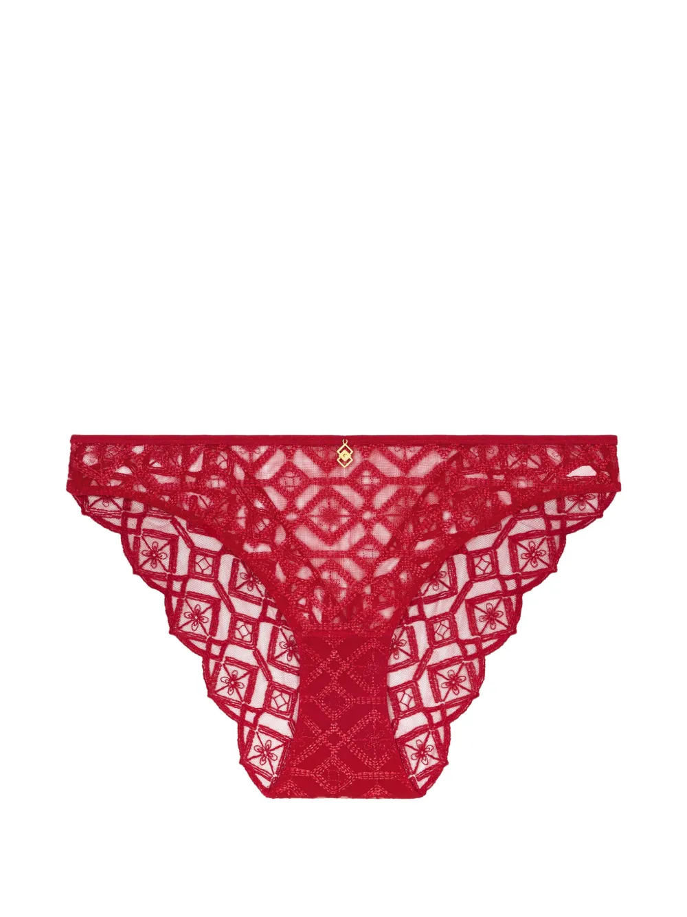 Aubade Slip Sense Of Illusion - Rosso