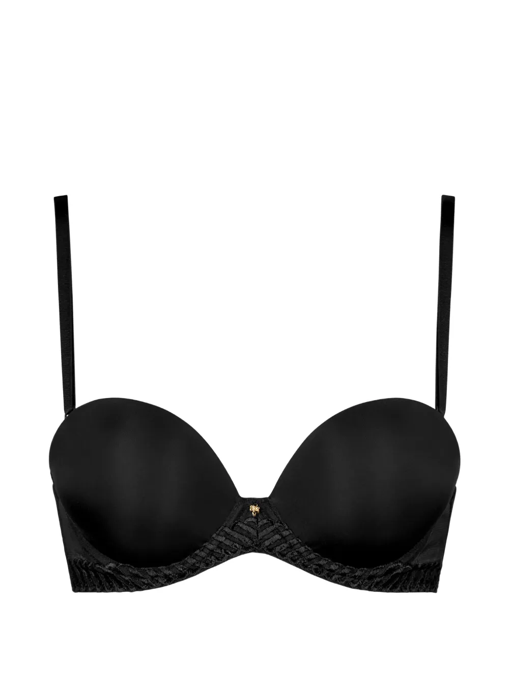 Aubade Reggiseno a fascia Sheer Emotion con scollo profondo - Nero