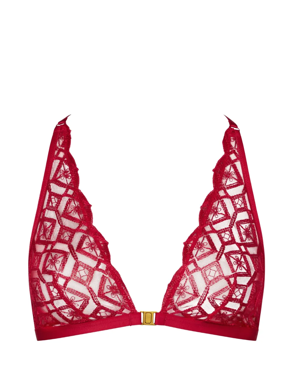 Aubade Reggiseno a triangolo Sense Of Illusion - Rosso