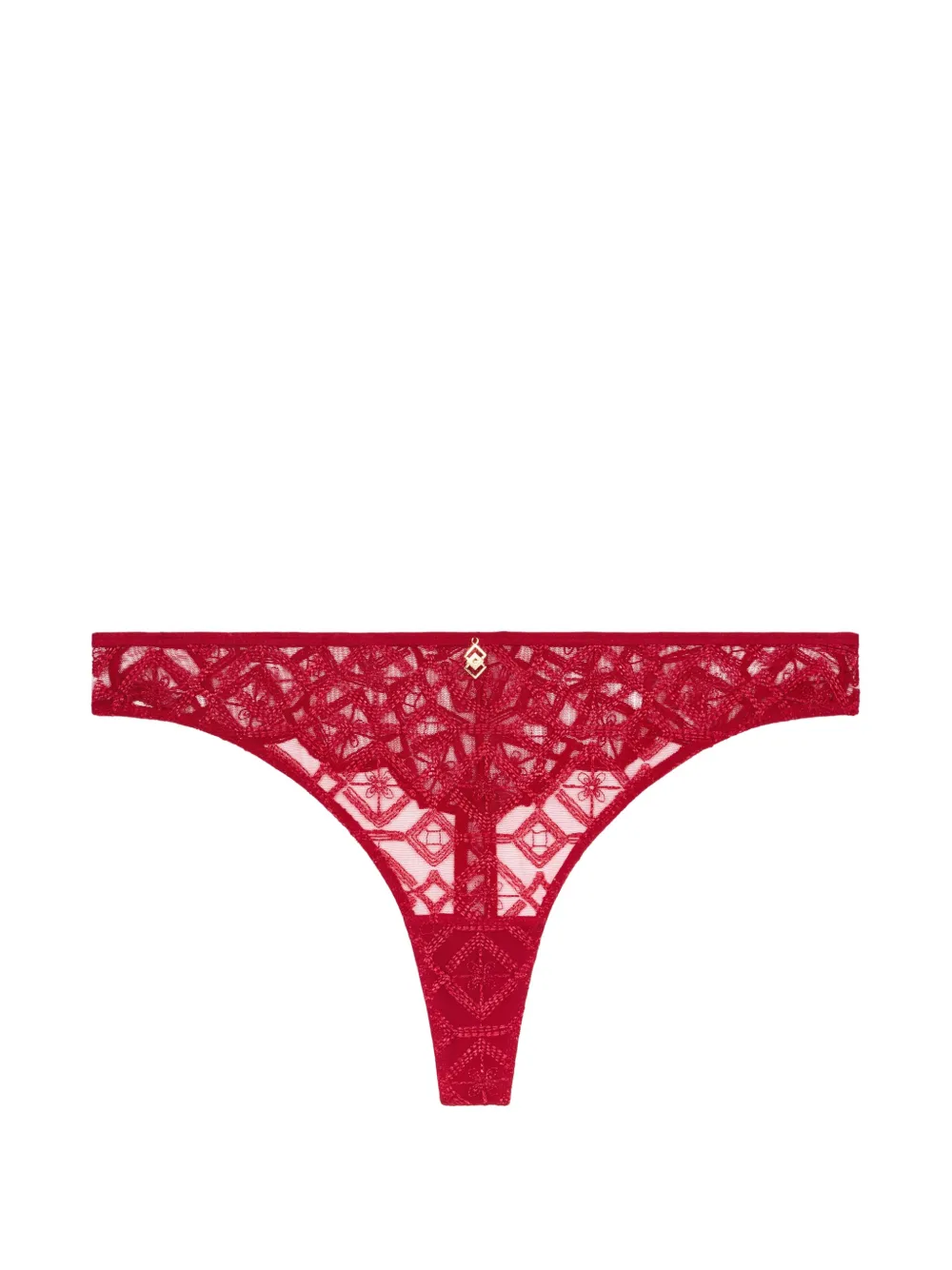 Aubade Sense of Illusion Tanga - Rot
