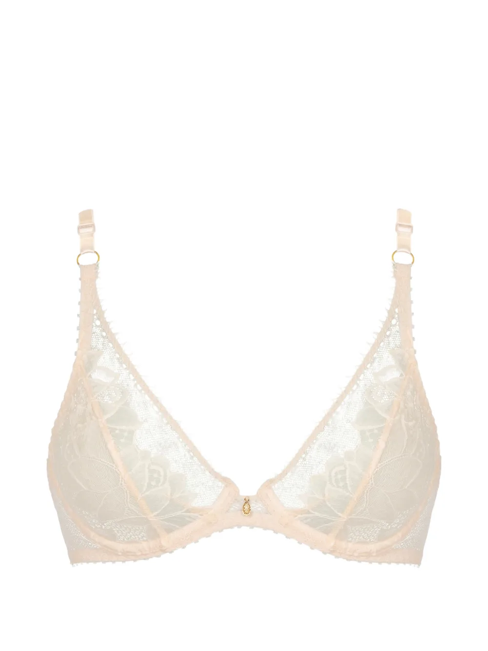 Aubade Reggiseno a triangolo Flawless Love in pizzo - Bianco