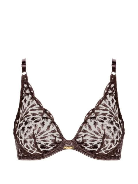 Aubade Crazy In Love embroidered underwire bra